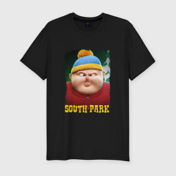 Мужская slim-футболка Eric Cartman 3D South Park