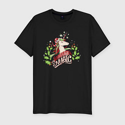 Футболка slim-fit Magic Unicorn, цвет: черный