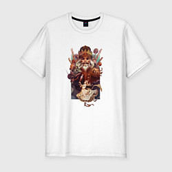 Футболка slim-fit Characters of the Nutcracker, цвет: белый