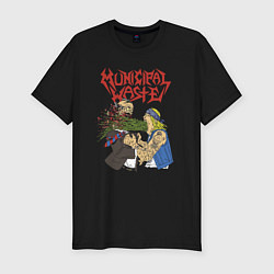 Футболка slim-fit Municipal Waste - crossover thrash!, цвет: черный