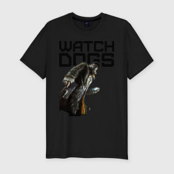 Мужская slim-футболка Watch Dogs