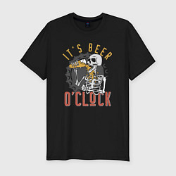 Футболка slim-fit Its beer oclock, цвет: черный