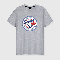 Мужская slim-футболка Toronto Blue Jays