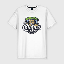 Футболка slim-fit Kane County Cougars - baseball team, цвет: белый