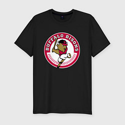 Мужская slim-футболка Buffalo Bisons - baseball team