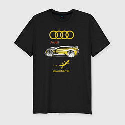 Футболка slim-fit Audi Quattro - 4X4 Concept, цвет: черный
