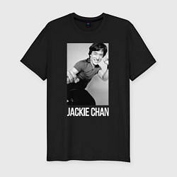 Футболка slim-fit Jackie Chan!, цвет: черный