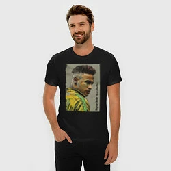 Футболка slim-fit Neymar Junior - Brazil national team, цвет: черный — фото 2
