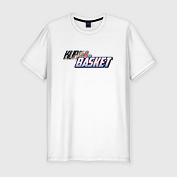 Мужская slim-футболка KUROKO BASKETBALL LOGO, КУРОКО