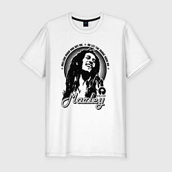 Футболка slim-fit Боб, цвет: белый