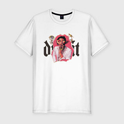 Футболка slim-fit Playboi Carti ASAP Mob, цвет: белый