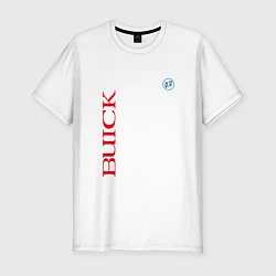 Мужская slim-футболка Buick Emblem Logo