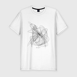 Мужская slim-футболка Коллекция Get inspired! Абстракция 654-Gi