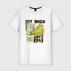 Мужская slim-футболка My favorite sneakers