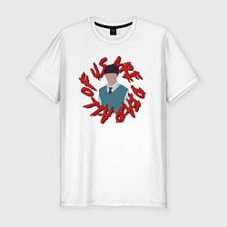 Футболка slim-fit All Of Us Are Dead Character, цвет: белый