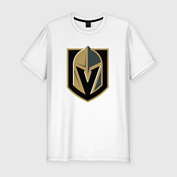 Футболка slim-fit Vegas Golden Knights , Вегас Голден Найтс, цвет: белый