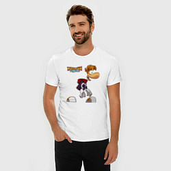 Футболка slim-fit Rayman Legends Рэйман, цвет: белый — фото 2