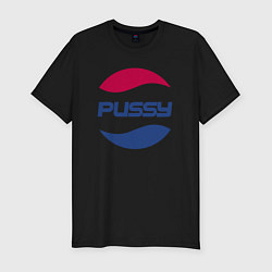 Футболка slim-fit Pepsi Pussy, цвет: черный