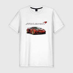 Мужская slim-футболка McLaren Motorsport!