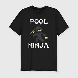 Мужская slim-футболка POOL NINJA