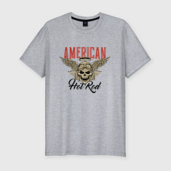 Мужская slim-футболка American Hot Rod