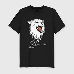 Футболка slim-fit Blanca Wolf, цвет: черный