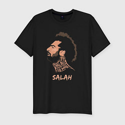 Мужская slim-футболка Мохаммед Салах, Mohamed Salah
