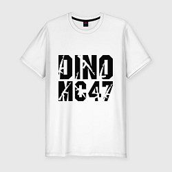 Футболка slim-fit Dino MC 47, цвет: белый