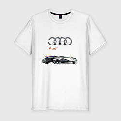 Футболка slim-fit Audi Concept Sketch, цвет: белый