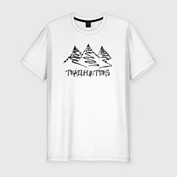 Мужская slim-футболка Trailhunters