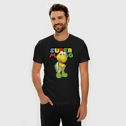 Футболка slim-fit Koopa Troopa Super Mario, цвет: черный — фото 2