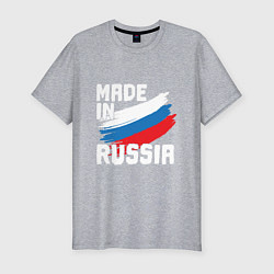 Мужская slim-футболка In Russia