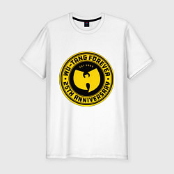Футболка slim-fit Forеver WU, цвет: белый