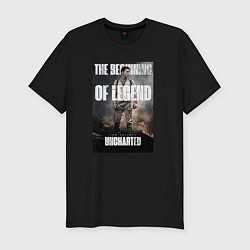 Футболка slim-fit Uncharted The beginning of Legend, цвет: черный