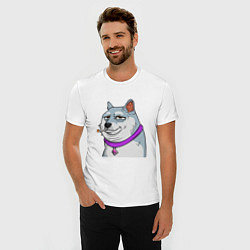 Футболка slim-fit NFT DOGE, цвет: белый — фото 2