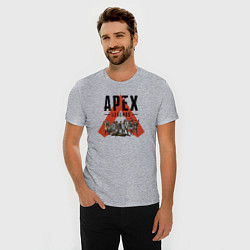 Футболка slim-fit Apex Legends - All Star, цвет: меланж — фото 2