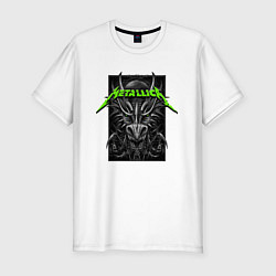 Футболка slim-fit Metallica Thrash Metal, цвет: белый