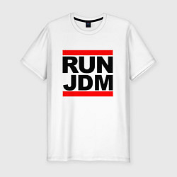 Мужская slim-футболка Run JDM Japan