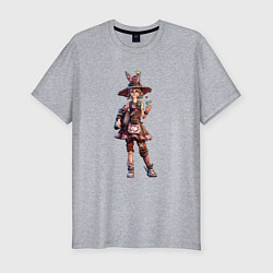 Футболка slim-fit Tiny Tinas Wonderlands Tiny Tina, цвет: меланж