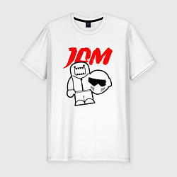 Мужская slim-футболка JDM Japan Racer