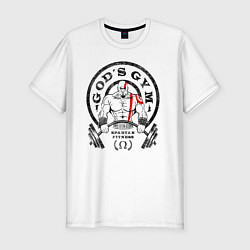 Мужская slim-футболка Gods GYM