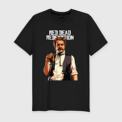 Футболка slim-fit Swanson, цвет: черный