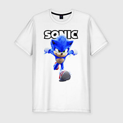 Футболка slim-fit Sonic the Hedgehog 2022, цвет: белый