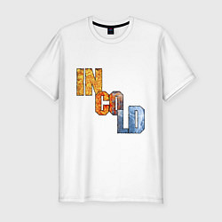 Мужская slim-футболка Логотип группы IN COLD
