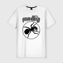 Футболка slim-fit The prodigy ant, цвет: белый