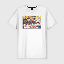 Мужская slim-футболка Iedereen Fotografeert Винтажная реклама фотосалона