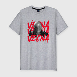 Футболка slim-fit Vecna Stranger Things 4, цвет: меланж