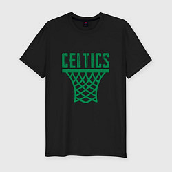 Футболка slim-fit Celtics Dunk, цвет: черный