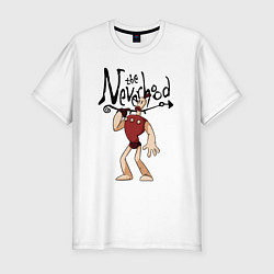 Мужская slim-футболка The neverhood - Klaymen