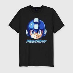 Футболка slim-fit Mega Man - Rockman, цвет: черный